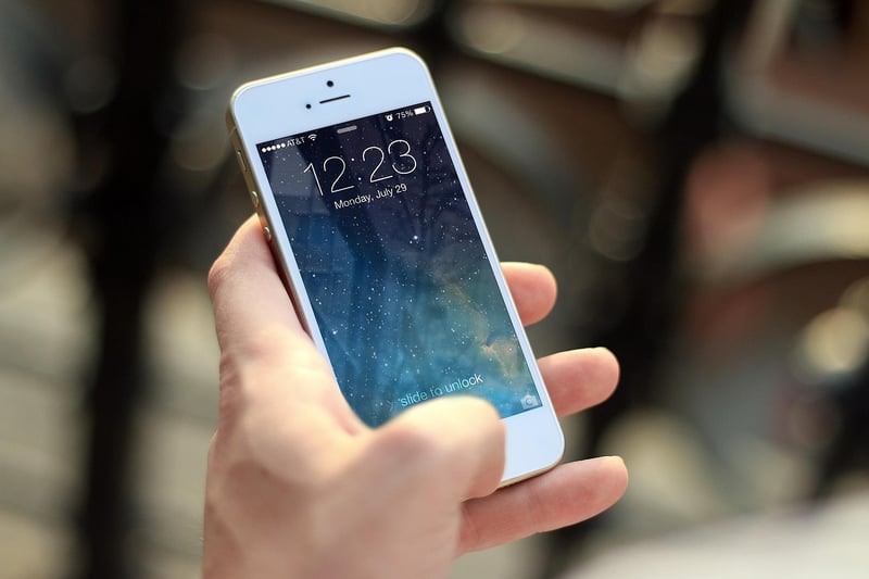 Woman Using Smartphone